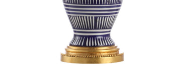 Reed 27" Ceramic/Iron Modern Coastal LED Table Lamp - JONATHAN Y